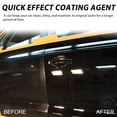 thumbnail image 6 of 3-in-1 High-Gloss Car Spray Wax & Polish | Teflon™-Infused SiO2 Coating | Quick Detailer, Cleaner, Waterless Wash & Paint Protectant for Deep Shine & Hydrophobic Shield, 6 of 9