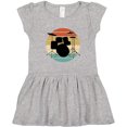 thumbnail image 3 of Inktastic Drum Set Retro Drummer Sunset Girls Toddler Dress, 3 of 5
