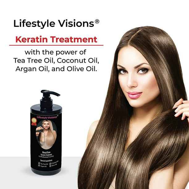 Lifestyle Visions Brazilian Professional Keratin Hair Straightening
