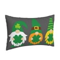 thumbnail image 2 of Balery Spring St Patrick’S Day Irish Gnomes Bedding Queen Pillow Cases - Envelope Closure - Soft Brushed Microfiber Fabric - Shrinkage and Fade Resistant Pillow Cases-14"x20", 2 of 9