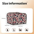 thumbnail image 5 of Daiia Barbeque1 Pattern 4 slice Toaster Cover, Toaster Appliance Dust-proof Cover For Kitchen Small Appliance Dust Cover and Fingerprint Protection, 5 of 7