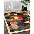 thumbnail image 2 of Ahgly Company Indoor Rectangle Contemporary Sand Brown Abstract Area Rugs, 2' x 5', 2 of 6
