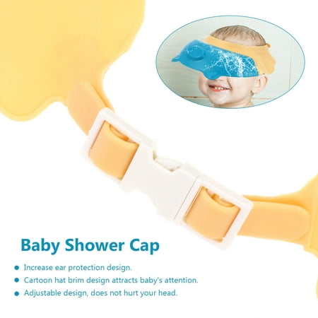 

1Pc Baby Shower Pig Hair Washing Children Ear Protector Bathing Hat