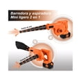 thumbnail image 4 of Soplador Aspiradora De Aire Inalámbrico 4.0ah Batería Naranja., 4 of 4