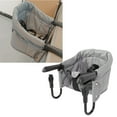 thumbnail image 1 of Hook On Chair, Hook On High Chair for Baby, Foldable Clip On High Chair for Table, Fast Table Chair with Removable  for Home and Travel, Portable Baby Chair for Eating, 1 of 7