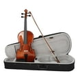 thumbnail image 3 of Viola acústica de 16 pulgadas con estuche y arco instrumento musical portátil para niños adultos profesional de madera maciza 4/4 tamaño completo, 3 of 8