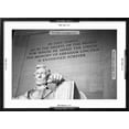 thumbnail image 5 of Art.com Abraham Lincoln Memorial b/w Photo, Black Frame Wall Art, 29" x 21", 5 of 5