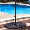 Island Umbrella (2) 30-lb Resin Umbrella Base Weights in Bronze