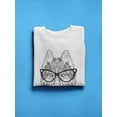 thumbnail image 3 of Dog In Line Pattern Sweatshirt Men -Image by Shutterstock, Male 3X-Large, 3 of 4