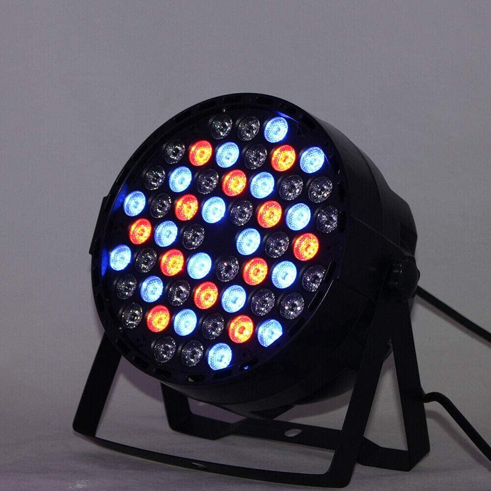 LED Par Lights, 8PCS RGBW DJ Stage Light with 512 Controller, 54 * 3W LED Bulbs Sound Activated Party Lighting for Wedding Party Club Christmas