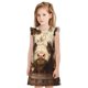 thumbnail image 1 of Balery Butterfly Cow Barrel Camisón de princesa para niñas, pijama de algodón con mangas abullonadas, suave y bonito.-Large, 1 of 6