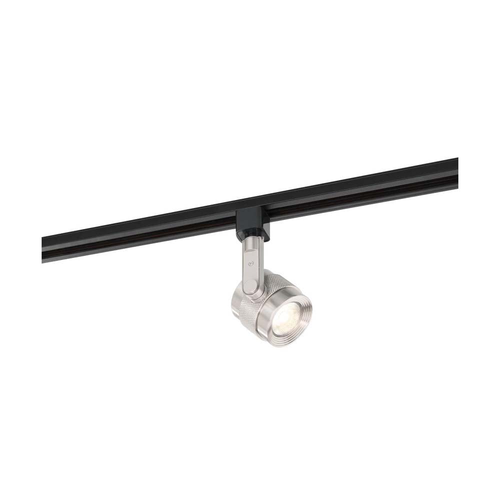 1 - Light Brushed Nickel/Silver Track Lighting