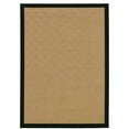 thumbnail image 1 of 3 x 5 ft. Beige & Black Plain Indoor & Outdoor Area Rug, 1 of 1