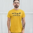 thumbnail image 3 of Tee Hunt Can't Stop The Hop T-Shirt Happy Easter Hopping Rabbits Men's Novelty Shirt, Yellow, 4X-Large, 3 of 5