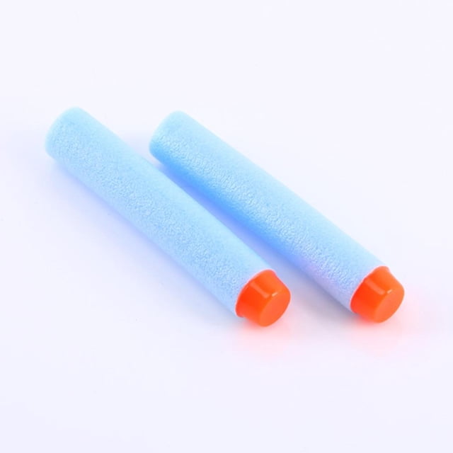 Balas de pistola de juguete suave, bala de dardos de espuma con orificio de aire de cabeza redonda para n-strike Blasters Tmvgtek libre de BPA