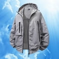 thumbnail image 2 of Kureaily New Summer Sun Clothing For Men And Women Thin Hooded Jacket, 2 of 4