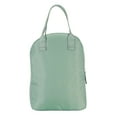 thumbnail image 5 of Mainstays Green Reusable Round Top Polyester Lunch Bag with Zippered Main Compartment, 5 of 5