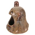 thumbnail image 1 of a polished and engaging product description for your **Halloween Ghost Shape Ceramic Candle Holder**:\n\n \n\n🎃 **Spooky Elegance for Your Halloween, 1 of 5