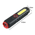 thumbnail image 6 of Sunjoy Tech LED Flashlight Waterproof High Brightness Long Irradiation Distance Compact Size Tail Magnet Design Rechargeable Tactical Flashlight LED Torch with Side Light Camping Supplies, 6 of 8