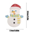 thumbnail image 3 of Suncoda Christmas Tree Decorations, Christmas Tree Hanging Decoration Christmas Scene Decoration Christmas Door Hanging Ornament Christmas Day Decoration Hanging Hanging Decoration, 3 of 6