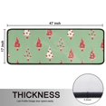 thumbnail image 5 of Kitchen Rugs Sets Of 2,Green Christmas Tree Pattern Anti Fatigue Kitchen Mat Rugs Non Slip Washable,Decorative Kitchen Floor Mats for Kitchen,Sink,Laundry,17"x47"+17"x47", 5 of 5