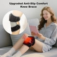 thumbnail image 6 of HONGJING Cordless Knee Massager with Red Light Heating for Knee Shoulder Pain, 6 of 8
