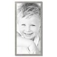 thumbnail image 2 of ArtToFrames 23" x 48" Classic Silver Picture Frame, 23x48 inch Silver Wood Poster Frame (WOM-4926), 2 of 7