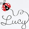 thumbnail image 2 of CafePress - Ladybug Lucy Infant Bodysuit - Baby Light Bodysuit, Size Newborn - 24 Months, 2 of 4