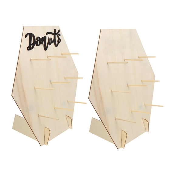 WHAMVOX 2 Sets Cake Decoration Ornaments for Donut Display, Baby Shower Party Supplies, and Dessert Table Accessories