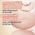 thumbnail image 3 of Dove Pain de Beauté pour une Peau Nourrie et Hydratée, Rééquilibrant Pêche Blanche & Lait de Riz, avec ¼ de Crème Hydratante Formule à Base de Plantes (6 Pains), 3 of 7