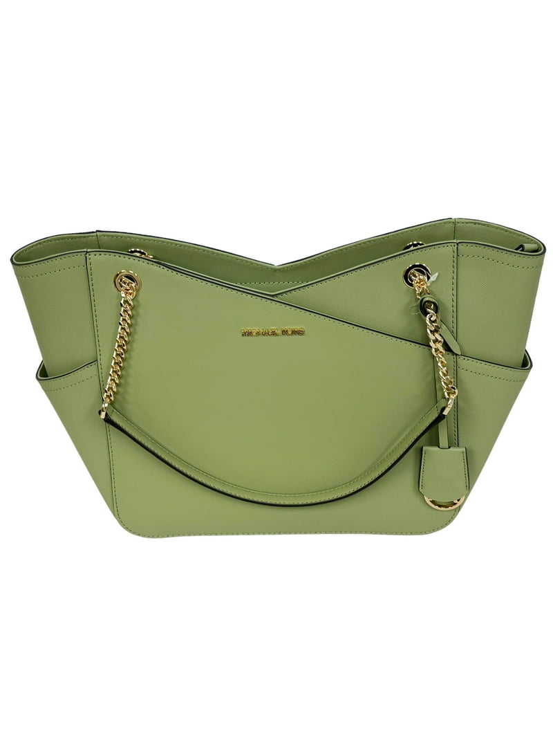 Michael Kors Collection: Jet Set Travel Large Top Zip Light Sage