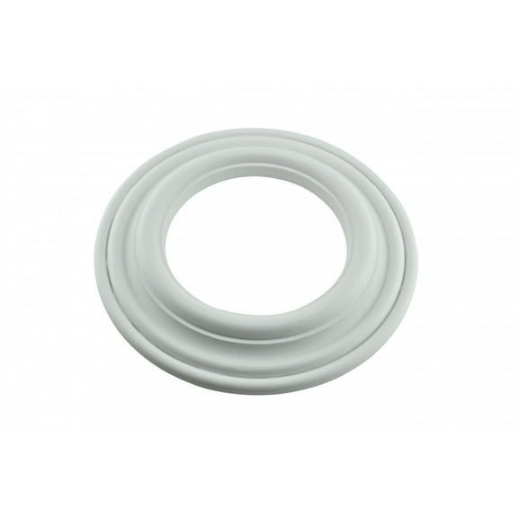 Renovators Supply Spot Light Trim White Urethane foam Recessed Light Trim 5" ID