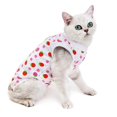thumbnail image 6 of S-XL After Surgery Wear for Wounds Anti Licking Kittens Clothing Pet Supplies Cat Vest Cat Clothes Recovery Suits DONUT-M, 6 of 8