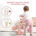thumbnail image 5 of Beefunni Musical Baby Activity Center, Pink Baby Walker & Learning Table Sit To Stand for Boys Girls 6 Months up, Fun Educational Toy Christmas Gifts for Babies, 5 of 8