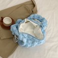 thumbnail image 2 of Bolso de axila de nube para mujer, Bolso Hobo hinchado de Color sólido, Bolso ligero de ocio para mujer, 2 of 8