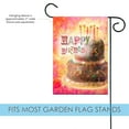 thumbnail image 3 of Toland Home Garden Layer Cake Birthday party Birthday Flag Double Sided 12x18 Inch, 3 of 5