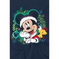 thumbnail image 2 of Disney Boys/Girls Mickey Mouse Wreath Christmas T-Shirt, 2 of 4