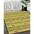 thumbnail image 3 of Ahgly Company Machine Washable Indoor Rectangle Transitional Golden Brown Yellow Area Rugs, 2' x 5', 3 of 7