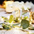 thumbnail image 6 of Efavormart 7FT 20 LED Artificial Green Eucalyptus Leaf Garland, Battery Operated Fairy String Lights Flowers Party Wedding Wall Garden Plants Decor Indoor Outdoor Decoration, 6 of 11