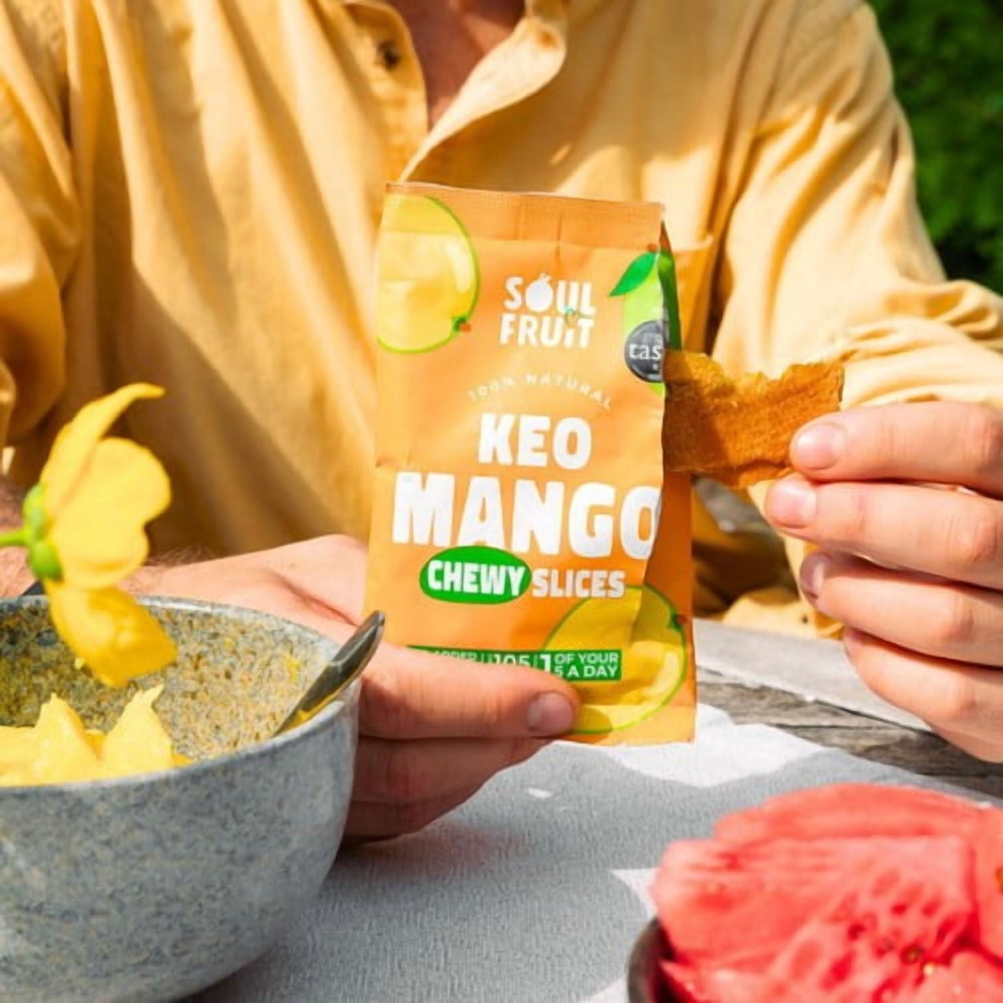 Soul Fruit Soft Dried Keo Mango 30g, British Import (Pack of 2)