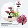 thumbnail image 4 of Artificial Potted Plants Desktop Faux Potted Plants Bonsai Ornament for Home, 4 of 8