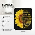thumbnail image 5 of Grandma Blanket-Birthday Gifts for Grandma-Grandma Birthday Gifts-Grandma Gifts from Grandchildren-Sunflower Throw Blanket Gifts for Grandma Grandmother Nana from Grandkids 50\u201dx60\u201d, 5 of 6