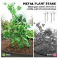 thumbnail image 5 of Outsunny 2PCS Galvanized Raised Garden Bed, 7' x 3' x 1' Raised Beds for Gardening with Metal Plant Stakes, Dark Gray, 5 of 10