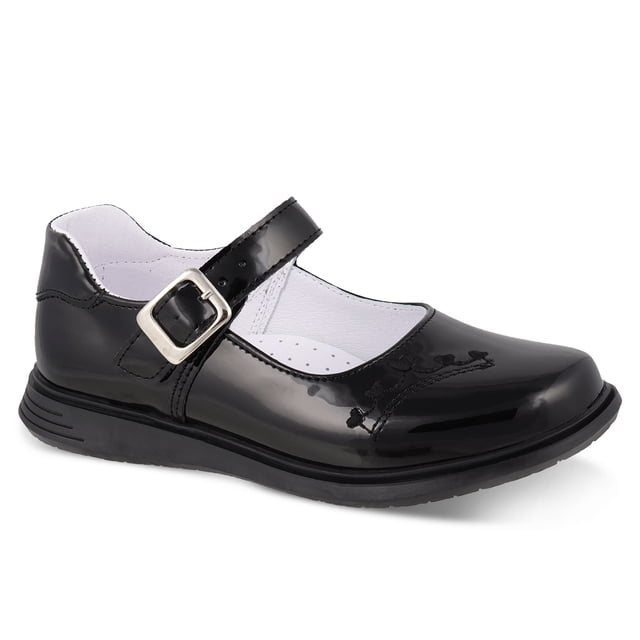 Zapato Escolar Casual Niña Dominiq Mod. 2293 Corona y Corazones