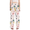 thumbnail image 3 of FORMRS Women's Pajama Pants with Pockets Soft Comfy Loungewear Sleep Bottom, Sizes S-2XL, Flamingo Pattern, 3 of 8