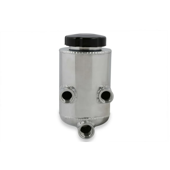 Holley 198-211 Power Steering Remote Reservoir Polished Aluminum