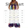 thumbnail image 3 of Iaqnaocc Mardi Gras Womens Jumpsuit Funny Patchwork Carnival Graphic Sleeveless Jumpsuits Rompers Loose Fit Carnival Wide Leg Jumpsuits Baggy Overalls Light Purple L, 3 of 7