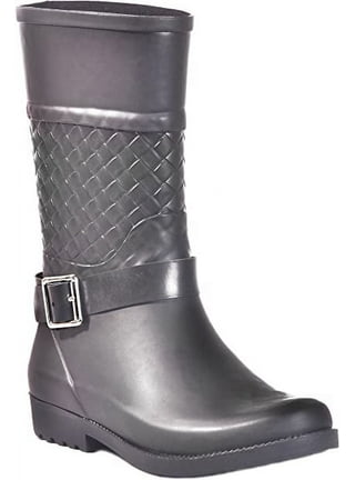 Dav rain hotsell boots wide calf