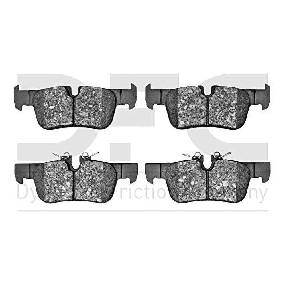 Dynamic 1551-1762-00 DFC 5000 Advanced Brake Pads - Low Metallic Fits select: 2017-2022 BMW X1, 2016 BMW X1 XDRIVE28I