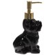 thumbnail image 3 of Dispensador de jabón de cerámica para baño, botella de loción estilo perro., 3 of 8